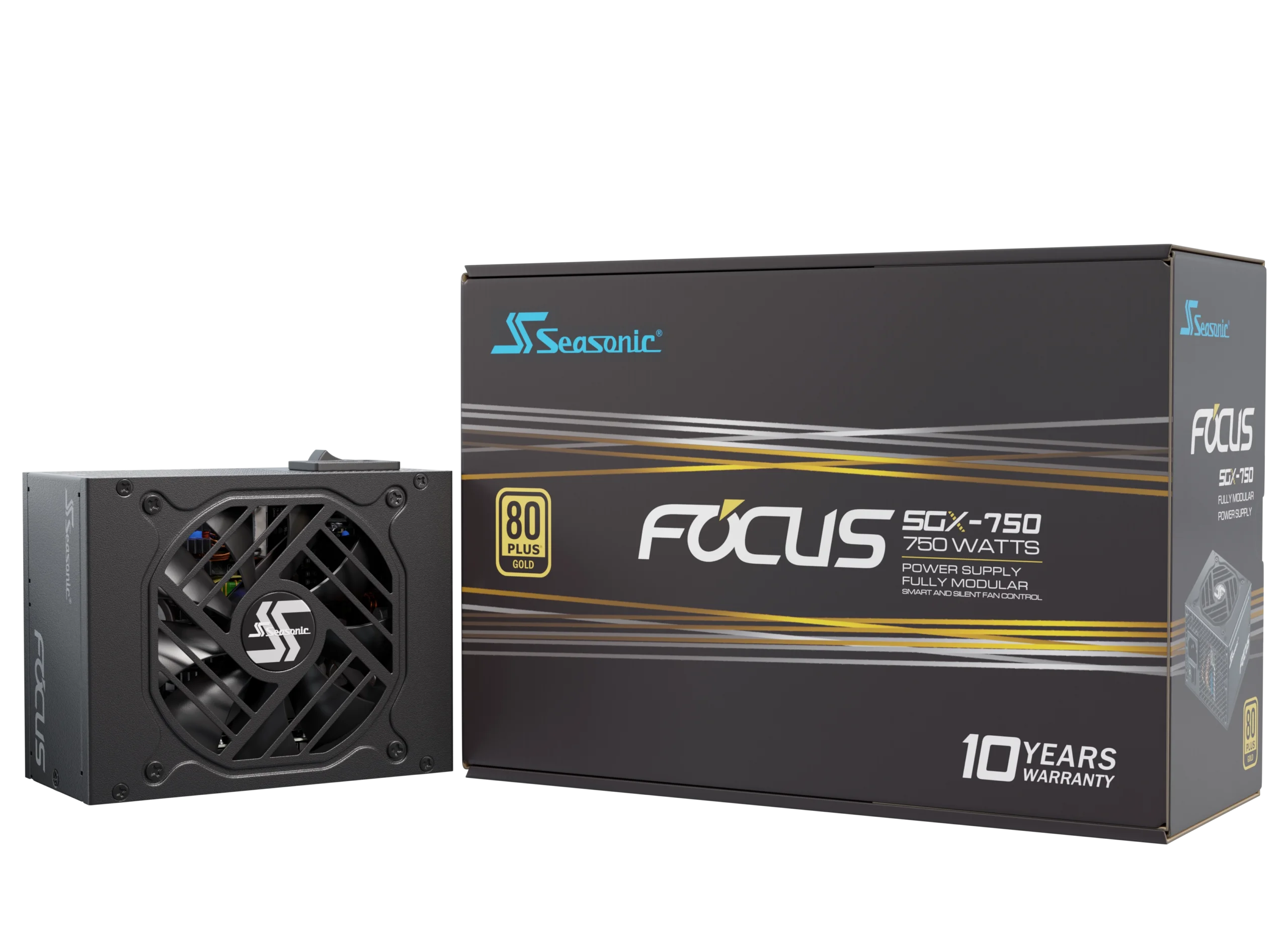 Seasonic FOCUS SGX-750 (2021) 750W Modular 80 Plus Gold PSU