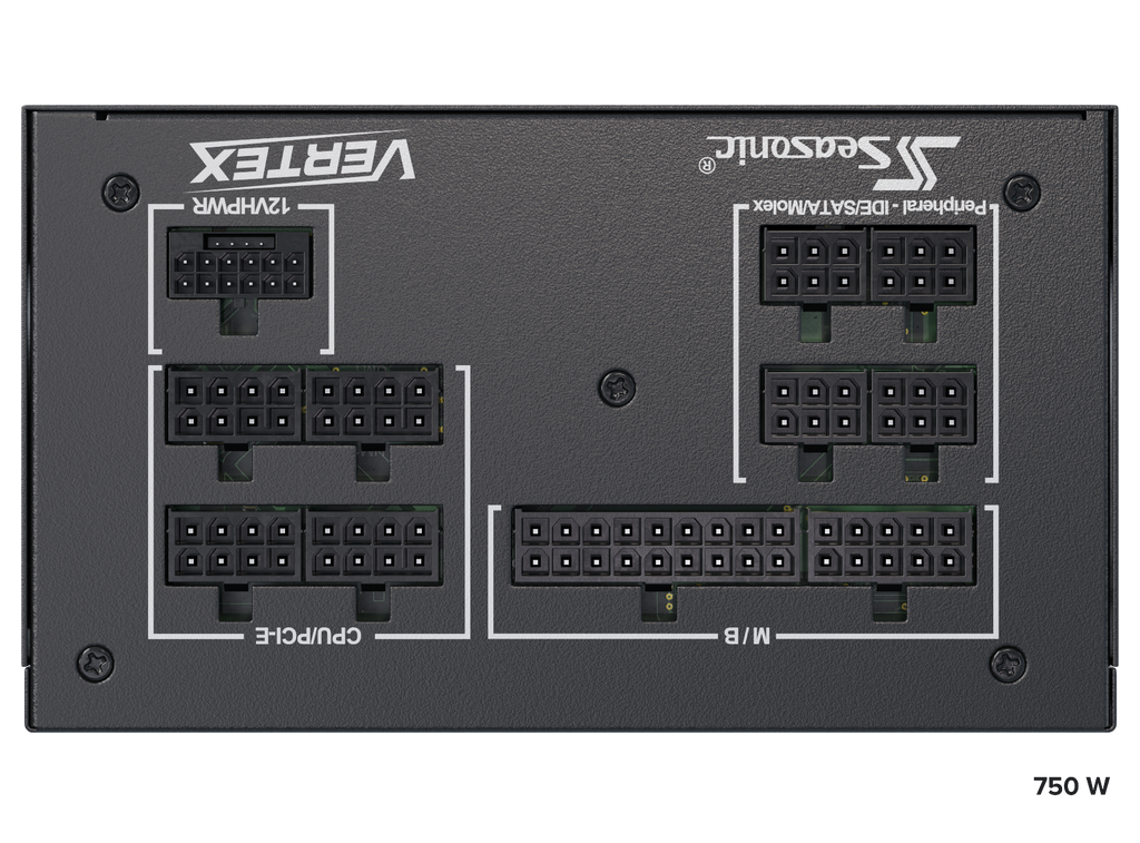 Seasonic VERTEX 750W (GX-750)  80 PLUS Gold Modular PSU ATX 3.0