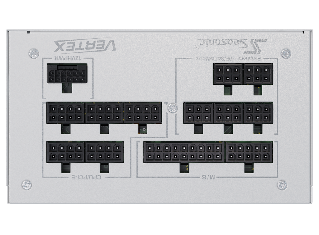 Seasonic VERTEX GX-1200 White 1200W ATX 3.0 Gold Modular PSU