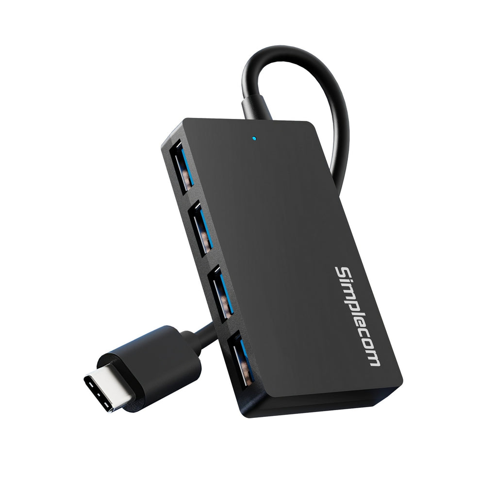 Simplecom CH350 SuperSpeed USB-C to 4-Port USB-A Hub USB 3.2 Gen1