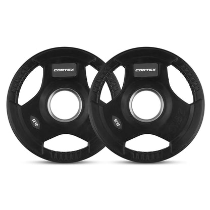 CORTEX SM20 Smith Station Ultimate Set with Olympic Bumper Weights, 48kg Revolock and Bench Set