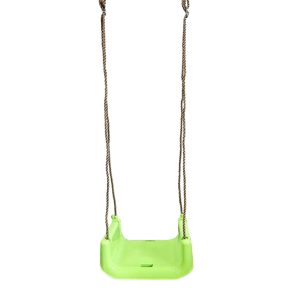 Kids Haven 3‑Stage Swing Seat – Adjustable Outdoor Swing (Green and Blue)