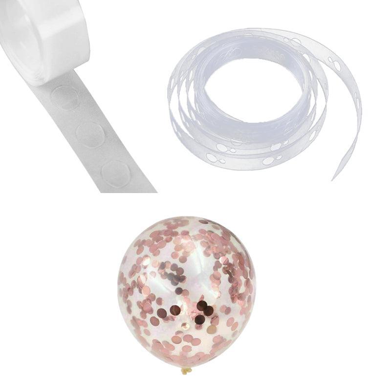 10/100X 30Cm Confetti Glitter Balloons for Party & Wedding - 30cm Rose Gold *100pcs