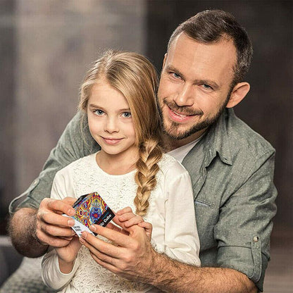 Variety Changeable Magnetic Magic Cube 3D Hand Flip Puzzle Anti Stress Toys Gift - Colourful Pattern