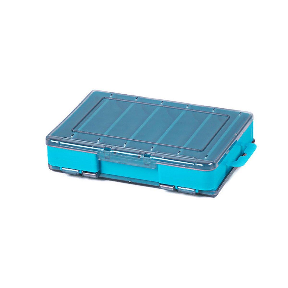 Multifunctional Fishing Bait Storage Box Accessories Gear Organizer Tool Box - Yellow-S