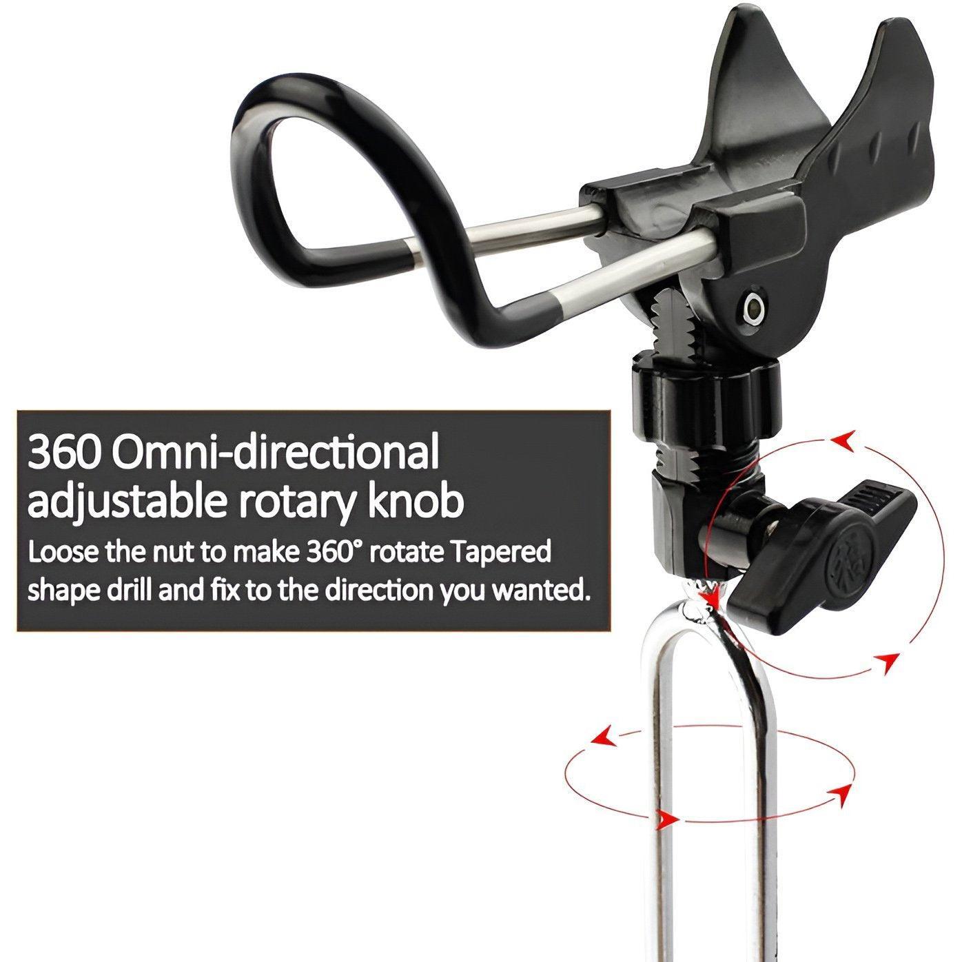 Fishing Rod Bracket Setter Pole Stand Hook Holder Rack Tip-Up Ground Fishing Rod