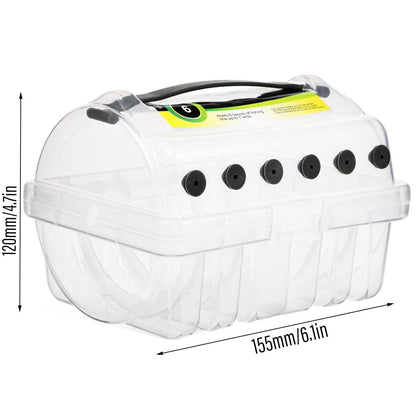 Multifunctional Fishing Line Organizer Storage Box Tackle Management Holder