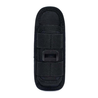 Portable Outdoor Military Flashlight Bag Pouch Tactical Case Holster Belt Holder - Green