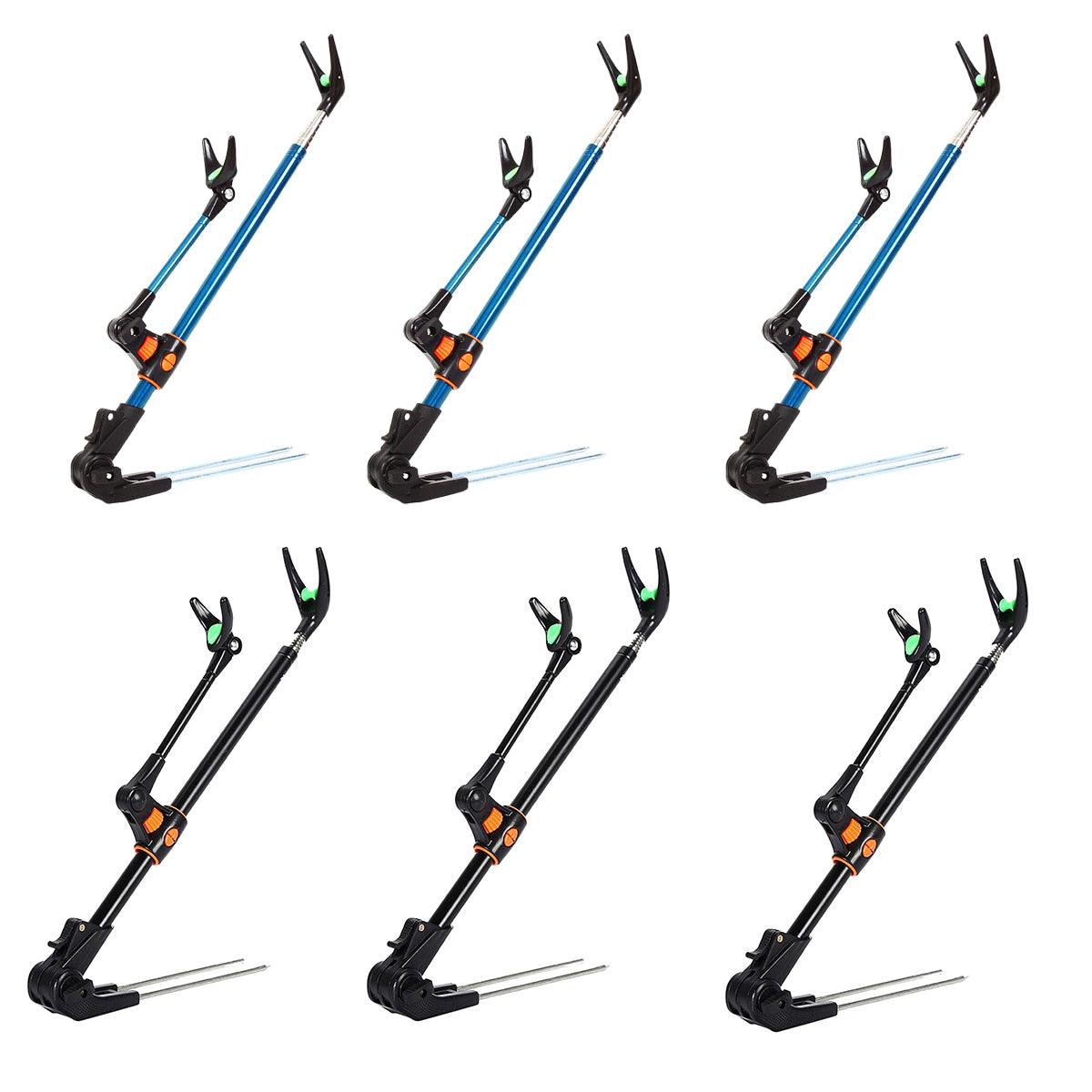 Bracket Fishing Rod Holder Multi Functional Rod Stand for Fishing and Outdoors - Black-240cm