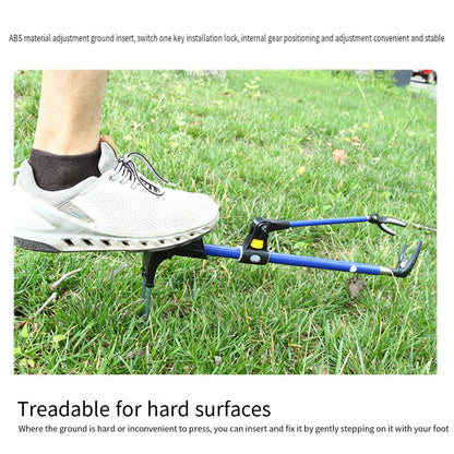 Bracket Fishing Rod Holder Multi Functional Rod Stand for Fishing and Outdoors - Black-240cm