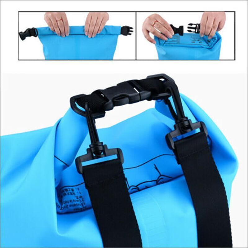 Yellow Waterproof Bag Dry Sack Fishing Camping Canoeing Outdoor 2/5/10/15/20/30 L - 5L