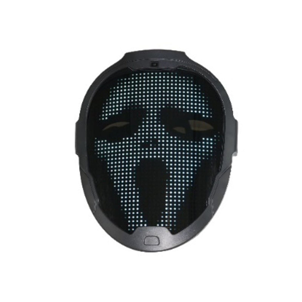 Rechargeable LED Face Mask with 80 Patterns | Gesture Control | Party and Cosplay Accessory