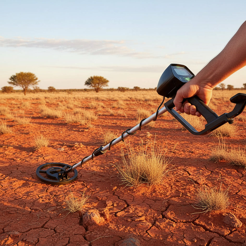 Underground Treasure Hunt Metal Detector – With LCD and Waterproof Coil