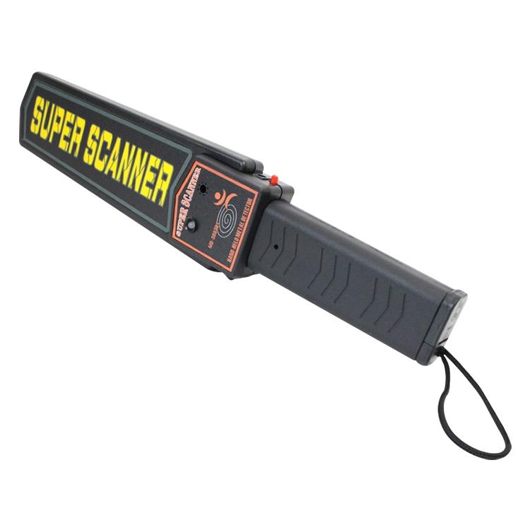 Black Super Scanner Wand Metal Detector - Md-3003b1