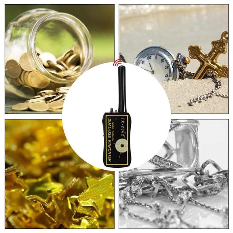 High Sensitivity Hand‑Held Metal Detector – LED and Audio Alerts for Examination Rooms