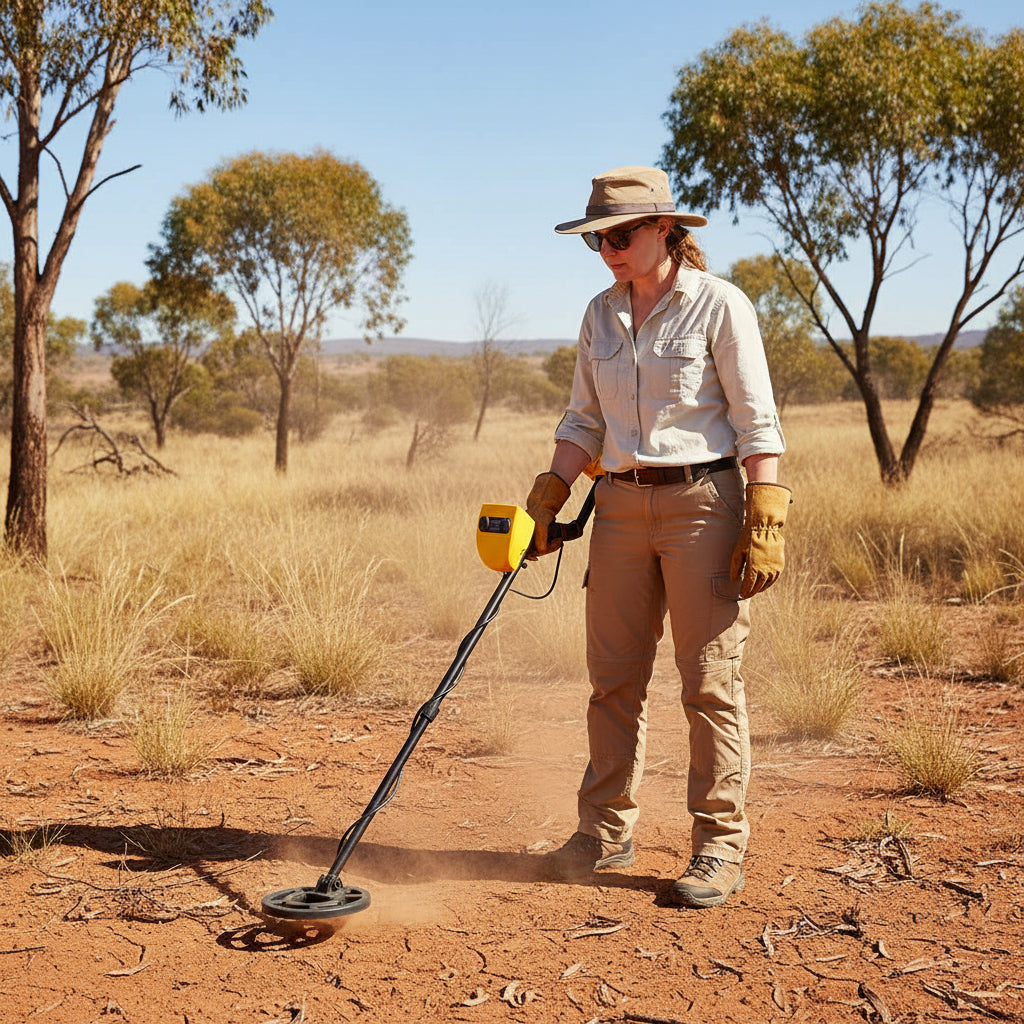 High Sensitivity Underground Metal Detector – Discover Hidden Treasures Anywhere