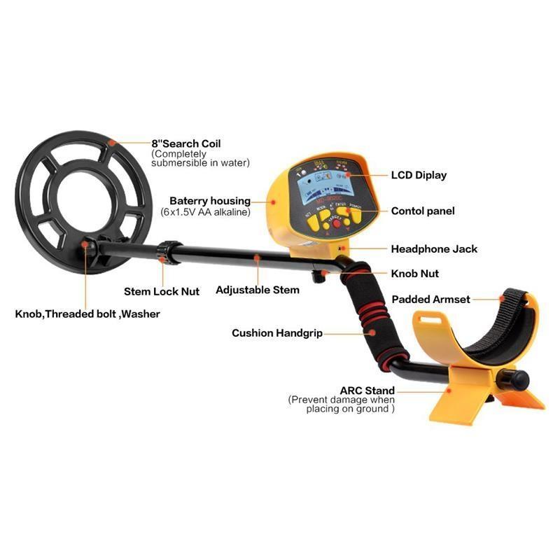 High Sensitivity Lcd Metal Detector - Md9020c