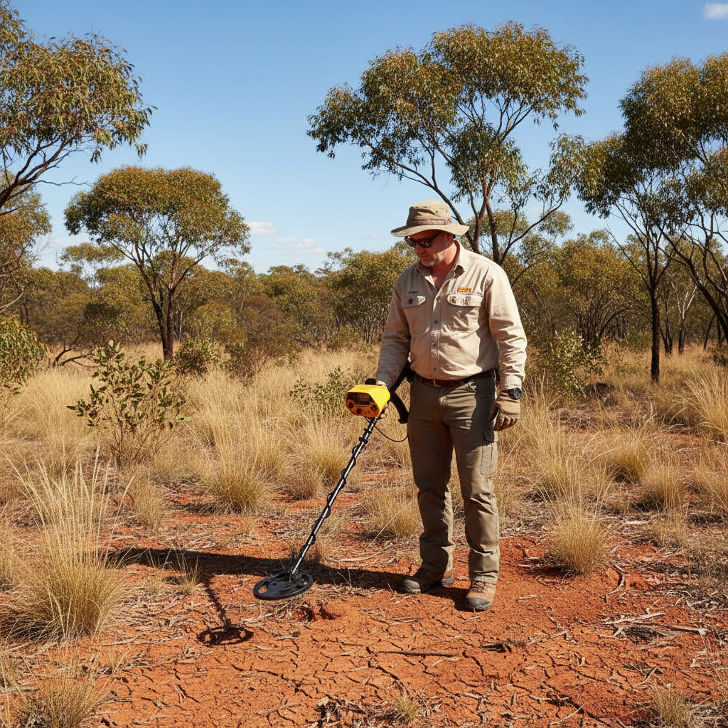Underground Metal Detector GTX5030 – Waterproof Treasure Hunter with Pointer Display (Black)