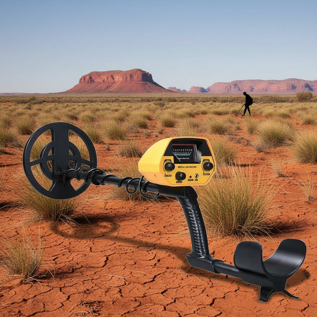 Underground Metal Detector GTX5030 – Waterproof Treasure Hunter with Pointer Display (Black)