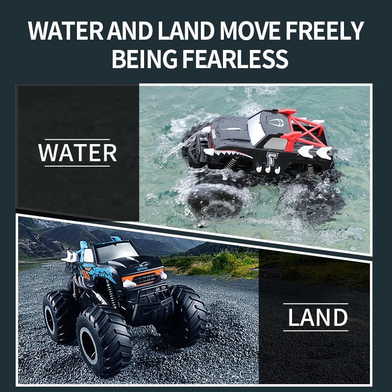 Amphibious Rc Car - Type a Ab Model - Red