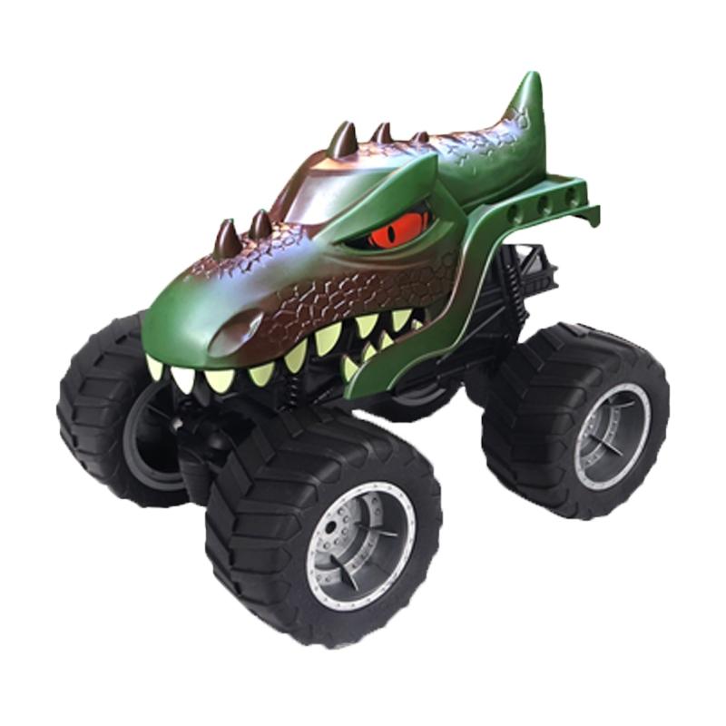 Remote Control Dinosaur Climbing Car - 2.4g - Brown