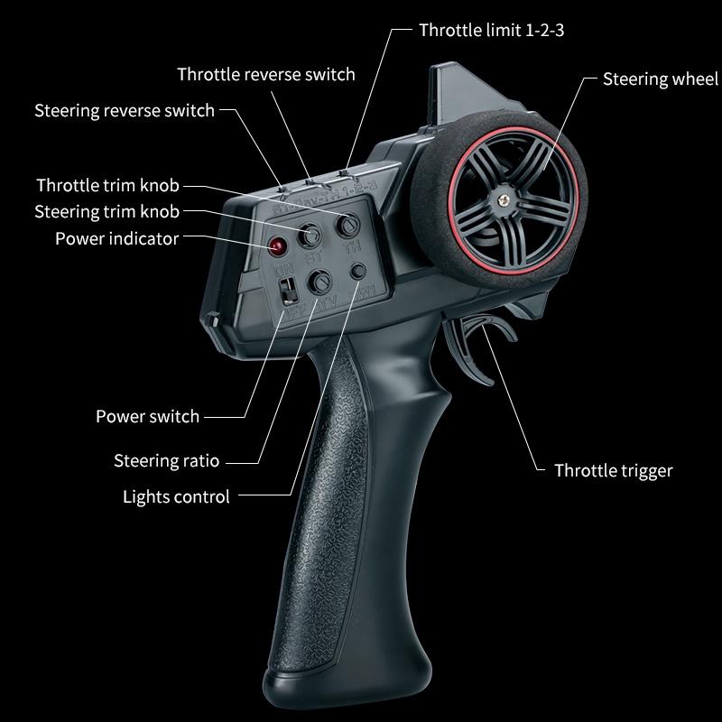 C8801 Off-Road Climbing RC Vehicle | 4WD Drive | Orange | 40-Min Control | 100M Range