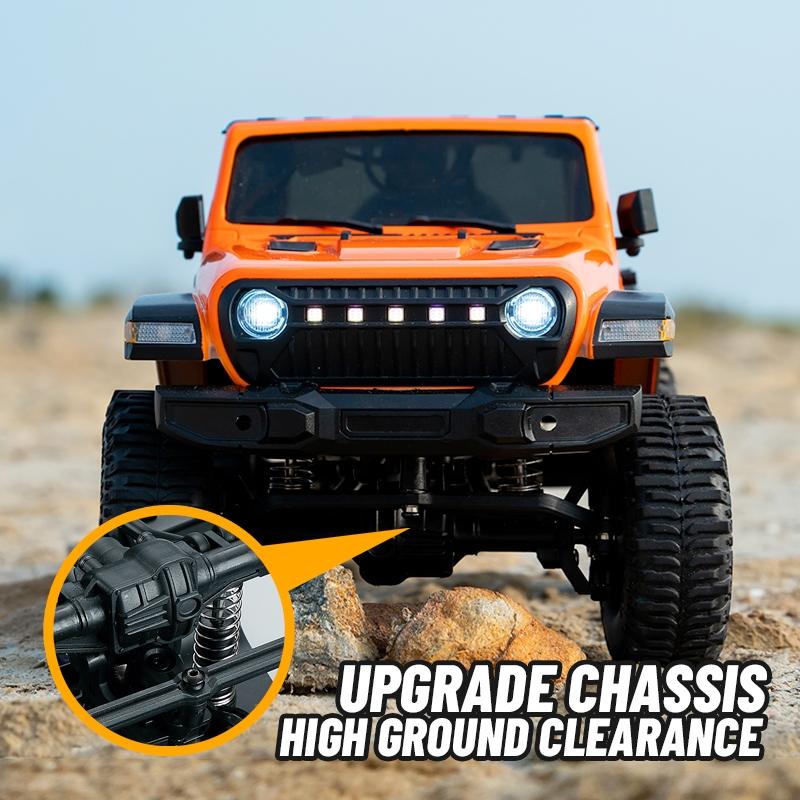 C8801 Off-Road Climbing RC Vehicle | 4WD Drive | Orange | 40-Min Control | 100M Range
