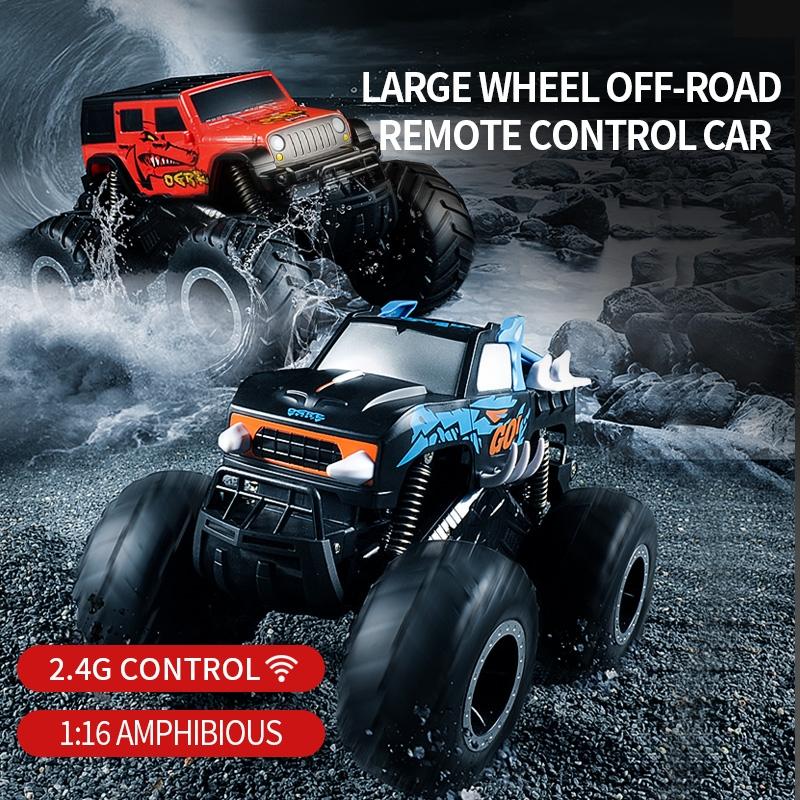 Amphibious Rc Car - Type a Ab Model - Blue