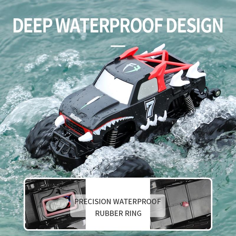 Amphibious Rc Car - Type a Ab Model - Blue