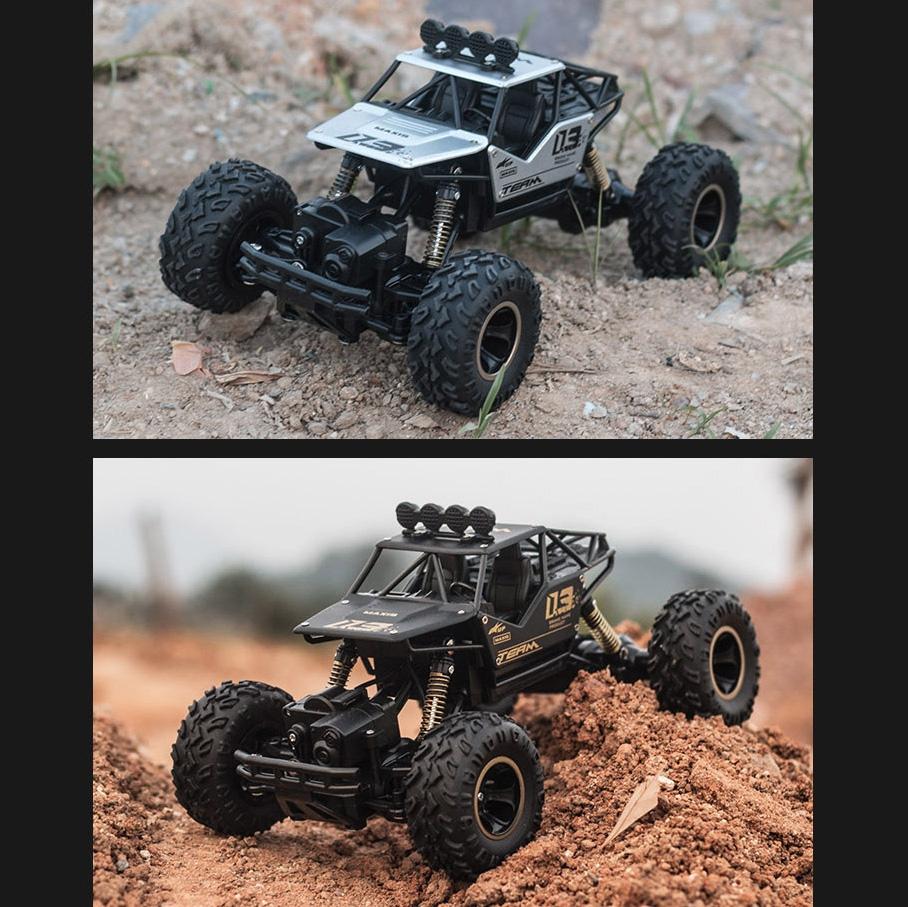 Bigfoot Rc Off-road Vehicle for Kids - 1 16 Scale - Black