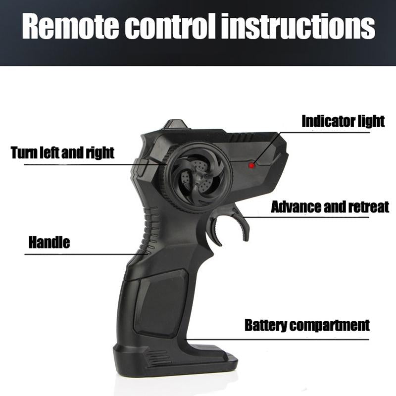 Off-road Climbing Car with 2.4ghz Remote Control and Double Motors - Green