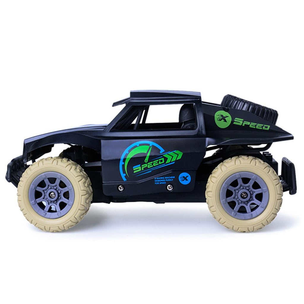 High Speed Off-road Drifting Toy Truck with 27mhz Remote Control for Kids - Green