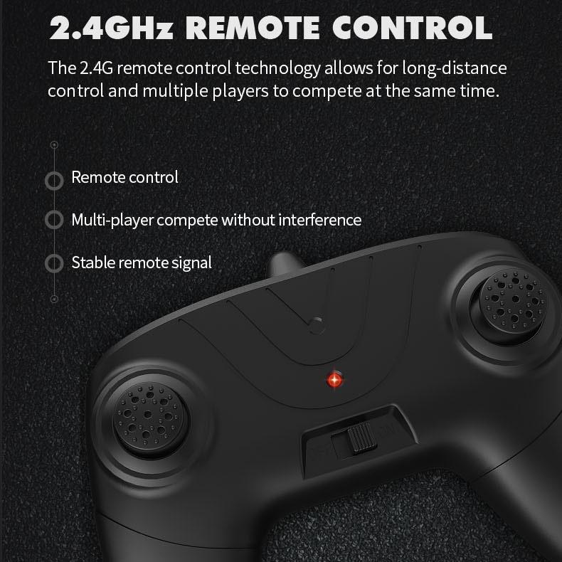 Blue Stunt Tumbling Car Toy with 2.4ghz Remote Control