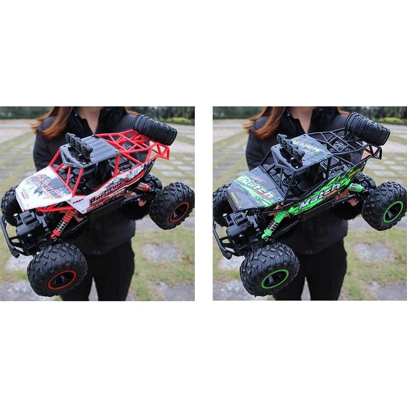 Off-road Climbing Car with 2.4ghz Remote Control and Double Motors - Red