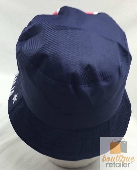 AUSTRALIA FLAG BUCKET HAT Adult Australian Day Aussie Summer Sun Cap Brim - Bens Market Place