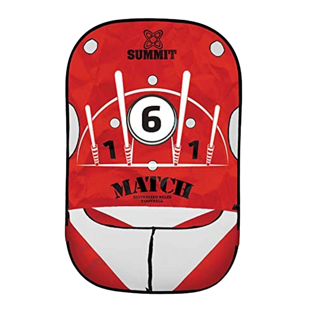 Summit Australian Rules Handball Target AFL Footy Football - Red - Bens Market Place