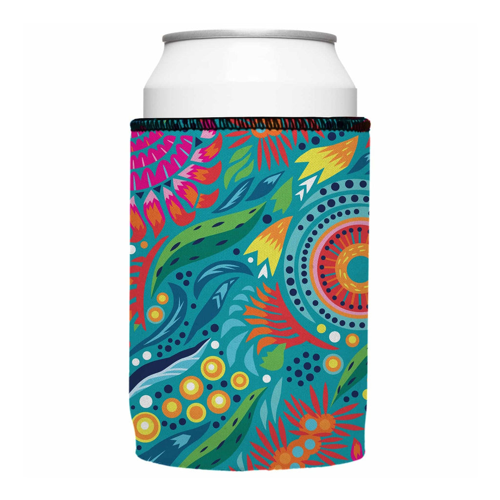 Waltzing Matilda Stubby Cooler 4-Pack | Neoprene | Aussie Design | Free Shipping