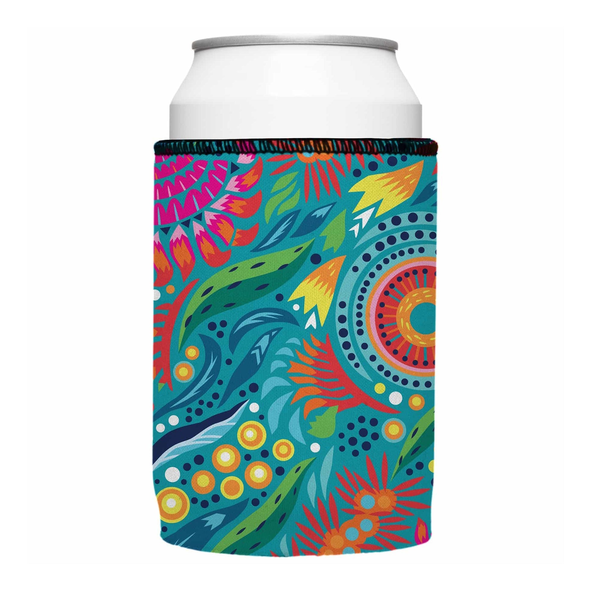 Waltzing Matilda Stubby Cooler 4-Pack | Neoprene | Aussie Design | Free Shipping