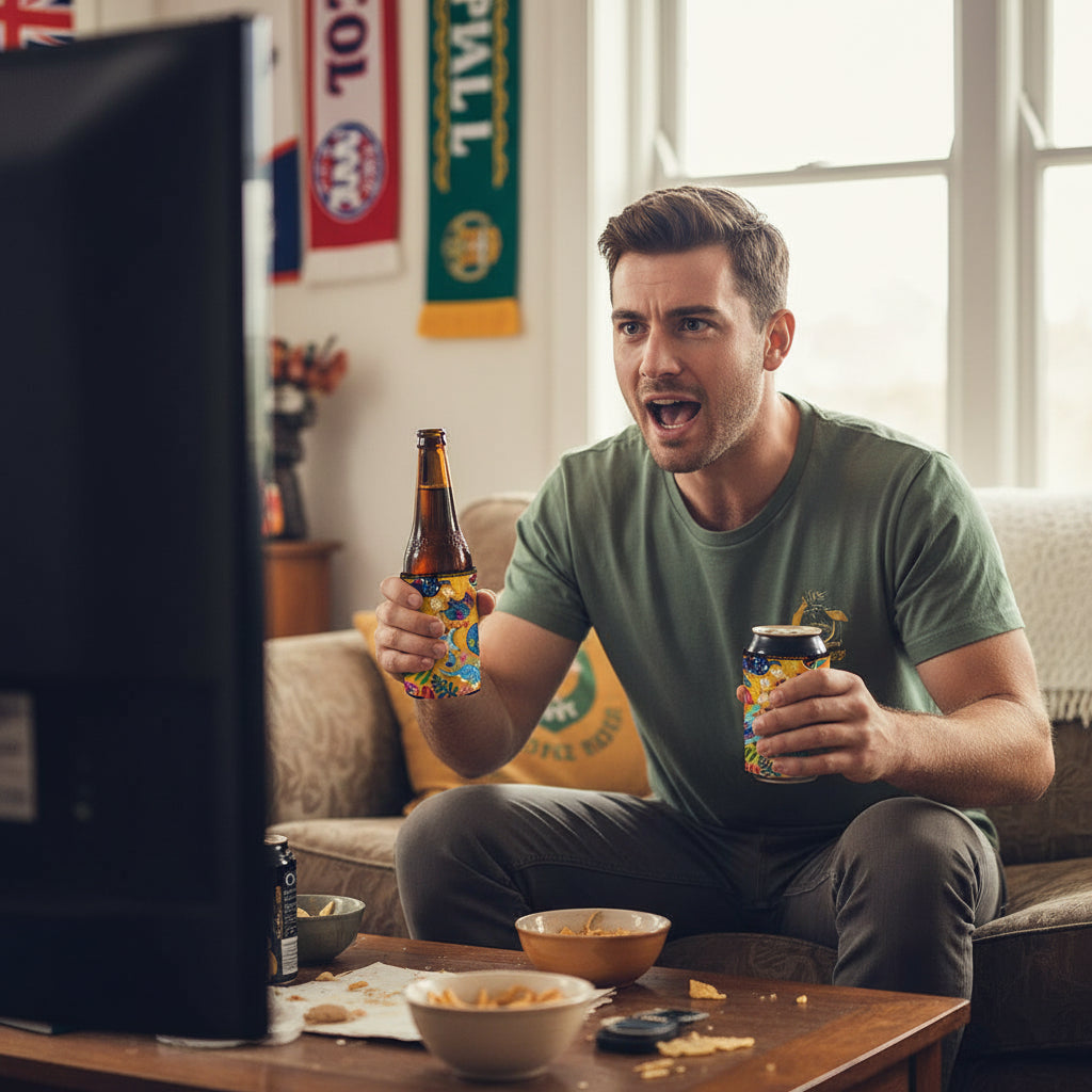 Aussie Crawl Stubby Cooler 2-Pack | Neoprene | Aussie Design | Free Shipping