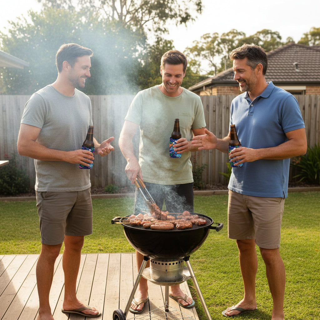 Aussie Crawl III Stubby Cooler 2-Pack | Neoprene | Aussie Design | Free Shipping