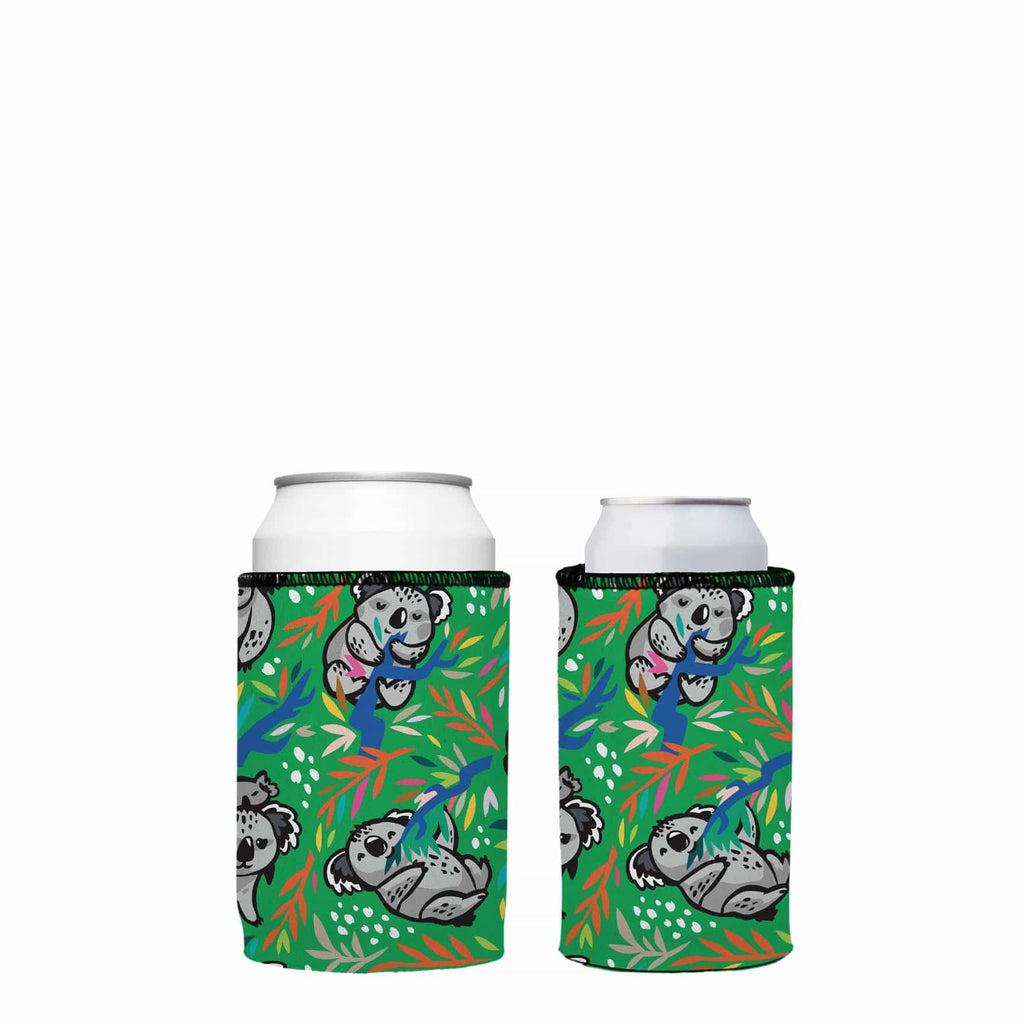 Nom Nom Koala Stubby Cooler 2-Pack | Neoprene | Aussie Souvenir | Free Shipping