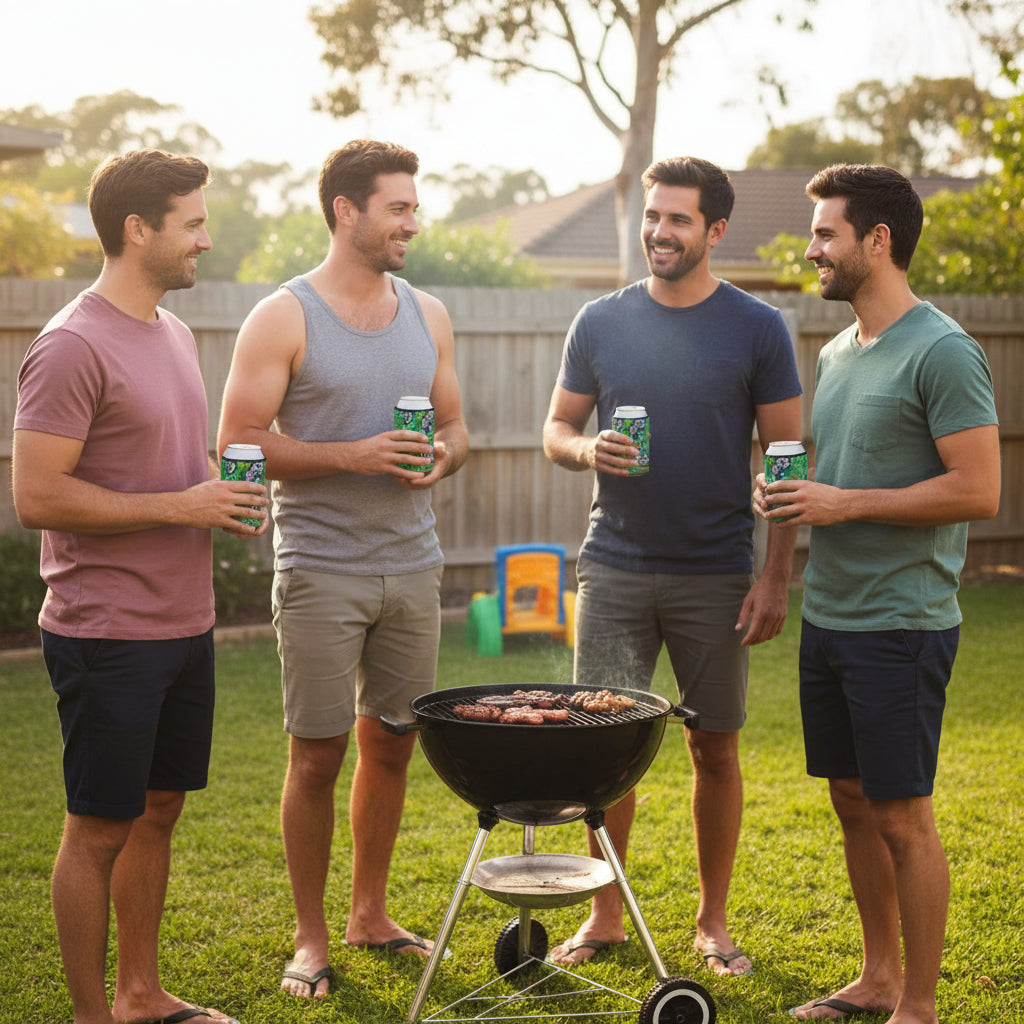 Nom Nom Koala Stubby Cooler 2-Pack | Neoprene | Aussie Souvenir | Free Shipping