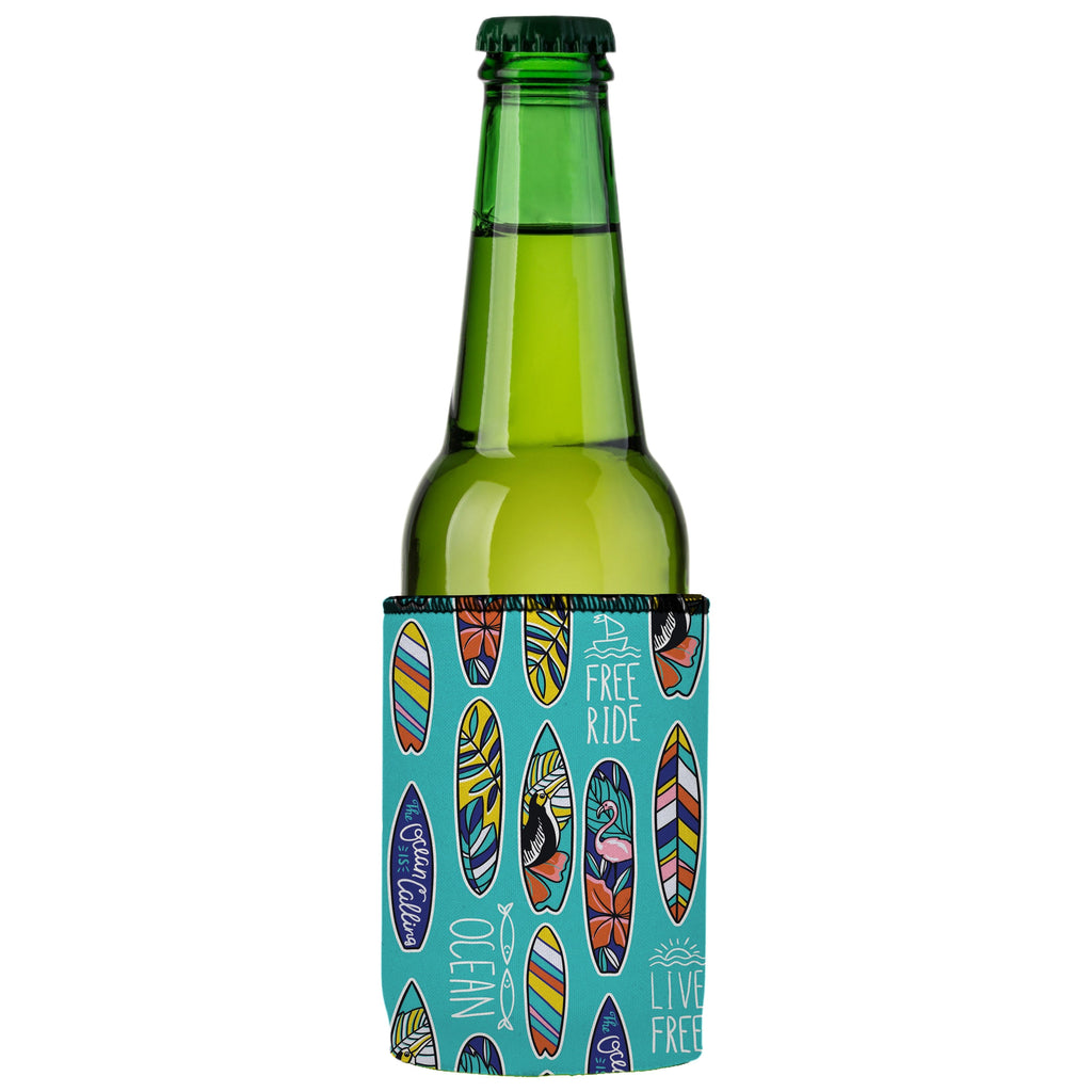 Just Surfboards Stubby Cooler 2-Pack | Aussie-Made | Neoprene | Surfboard Design | Free Shipping