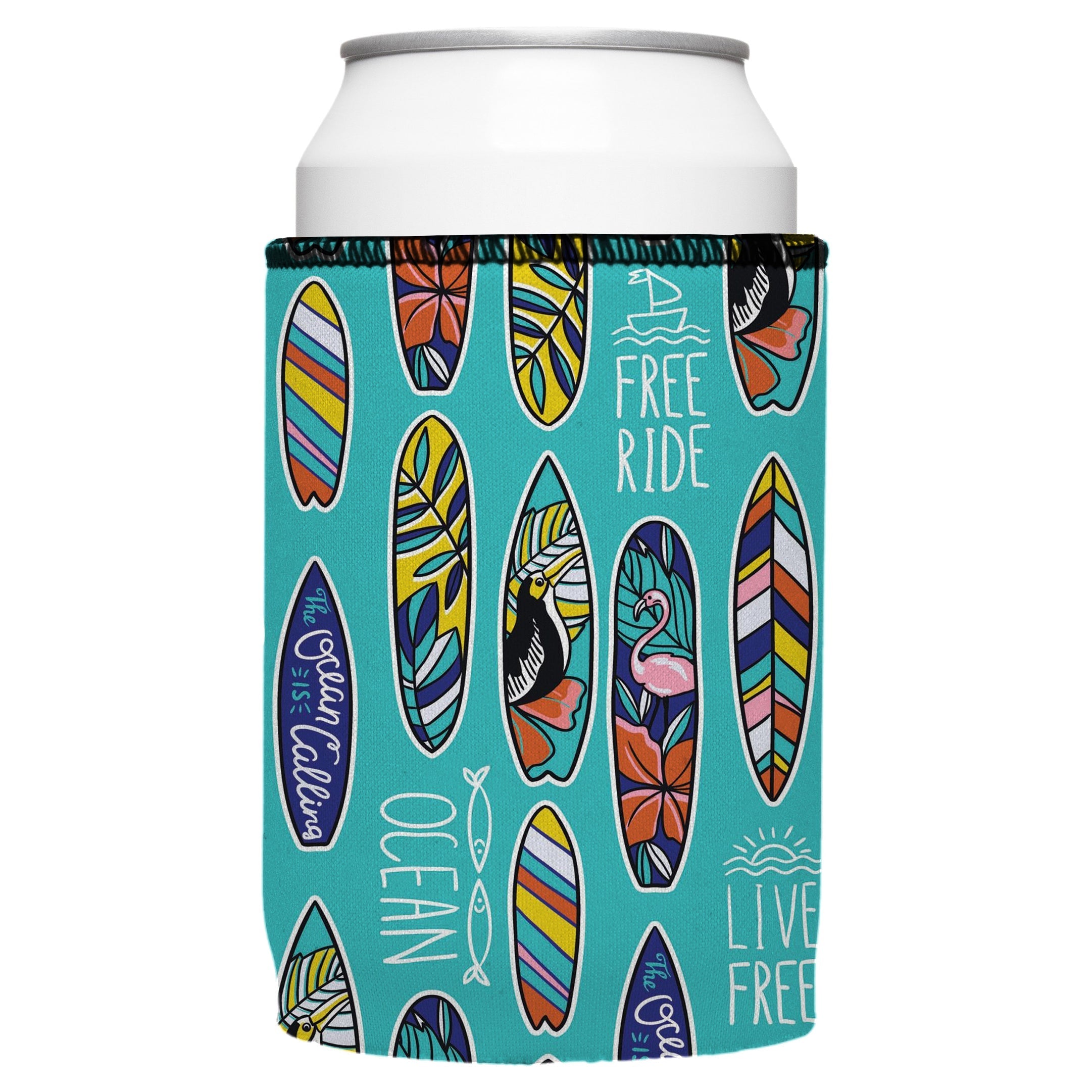 Just Surfboards Stubby Cooler 2-Pack | Aussie-Made | Neoprene | Surfboard Design | Free Shipping