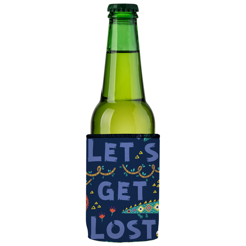Lets Get Lost in the Wild Stubby Cooler 2-Pack | Aussie-Made | Adventure Design | Free Shipping