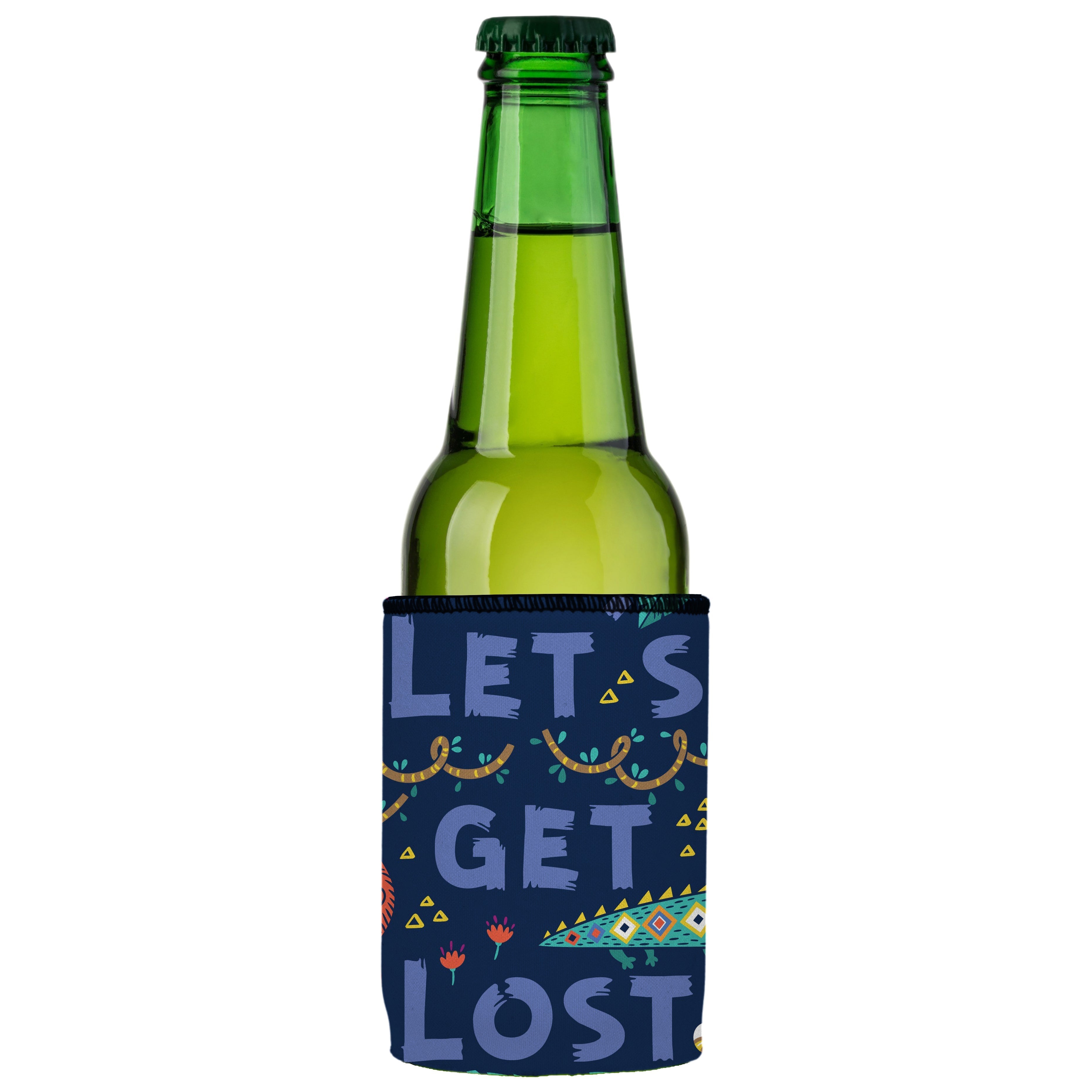 Lets Get Lost in the Wild Stubby Cooler 2-Pack | Aussie-Made | Adventure Design | Free Shipping