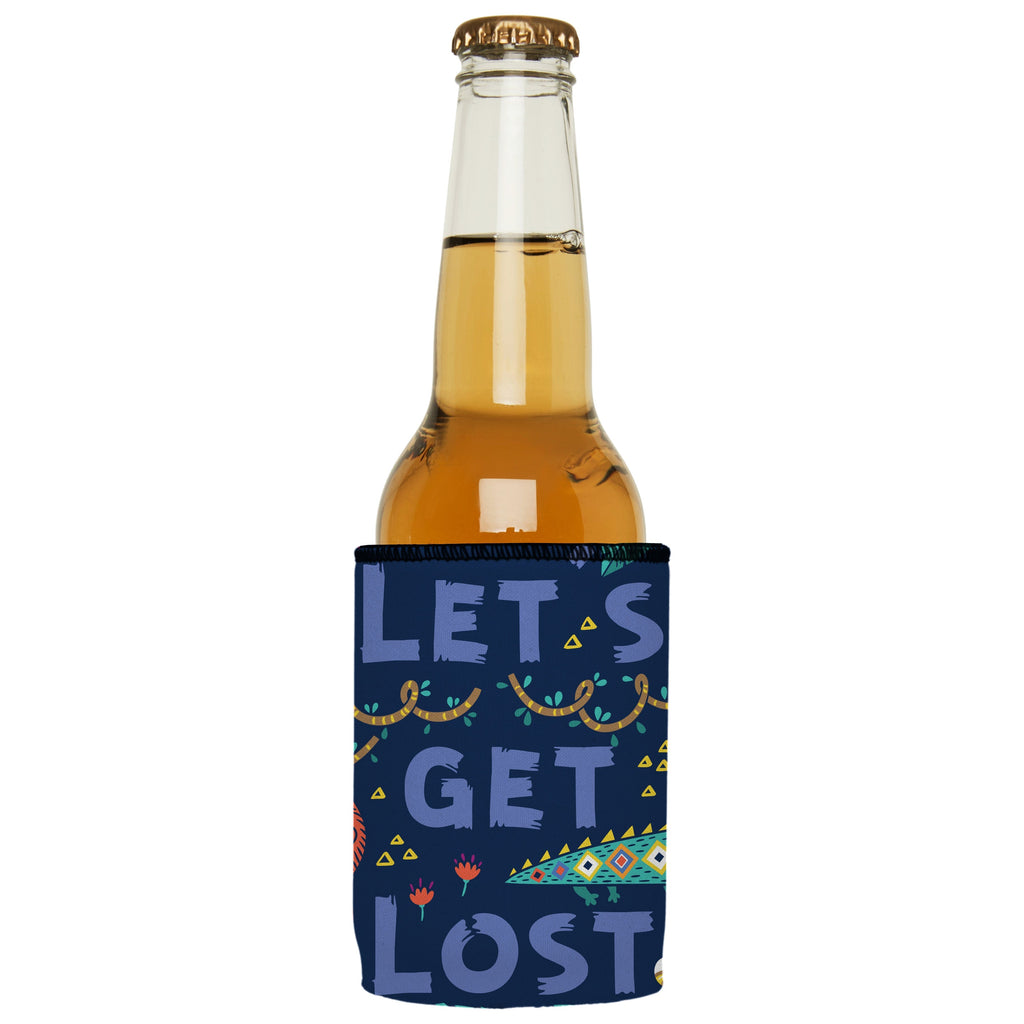 Lets Get Lost in the Wild Stubby Cooler 2-Pack | Aussie-Made | Adventure Design | Free Shipping