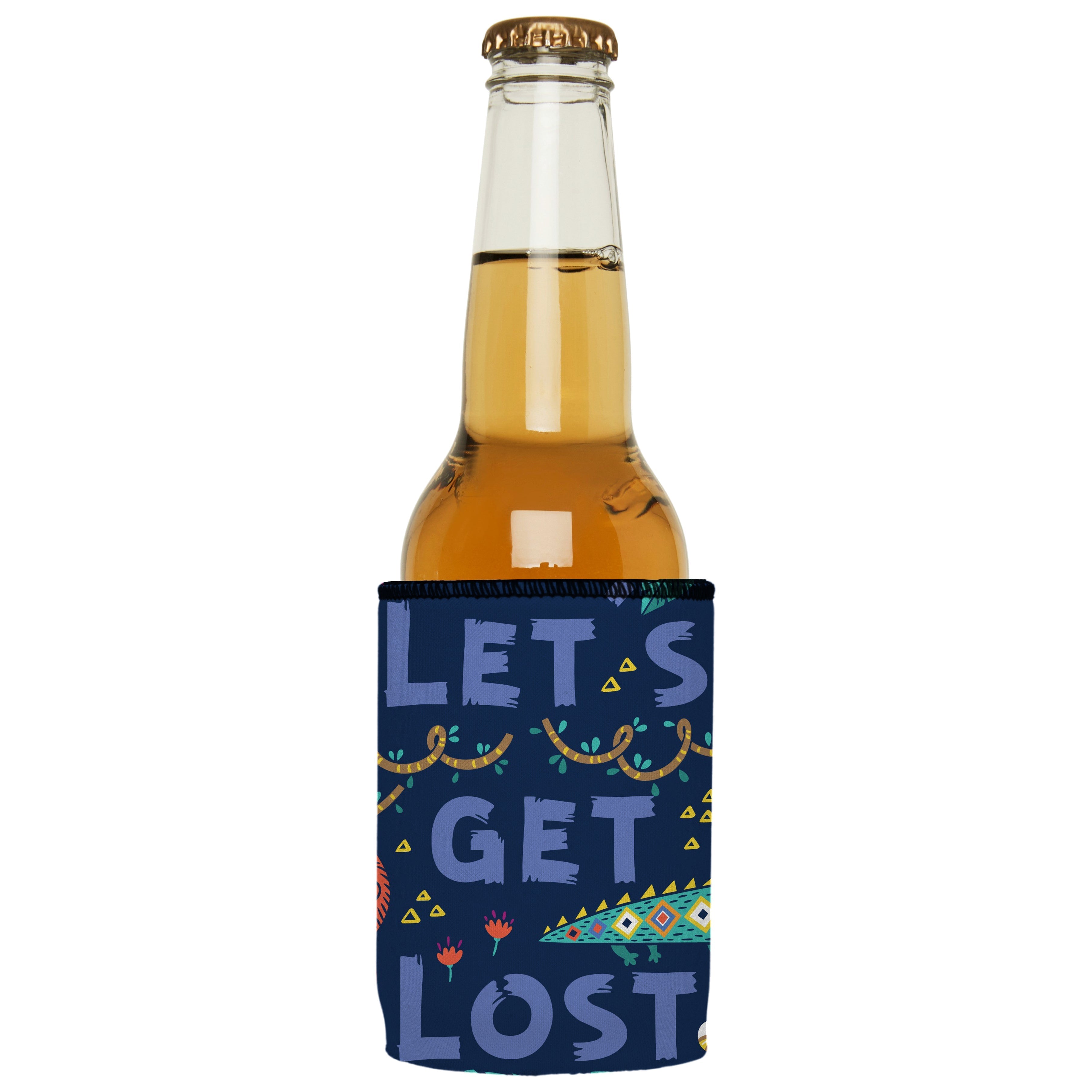 Lets Get Lost in the Wild Stubby Cooler 2-Pack | Aussie-Made | Adventure Design | Free Shipping