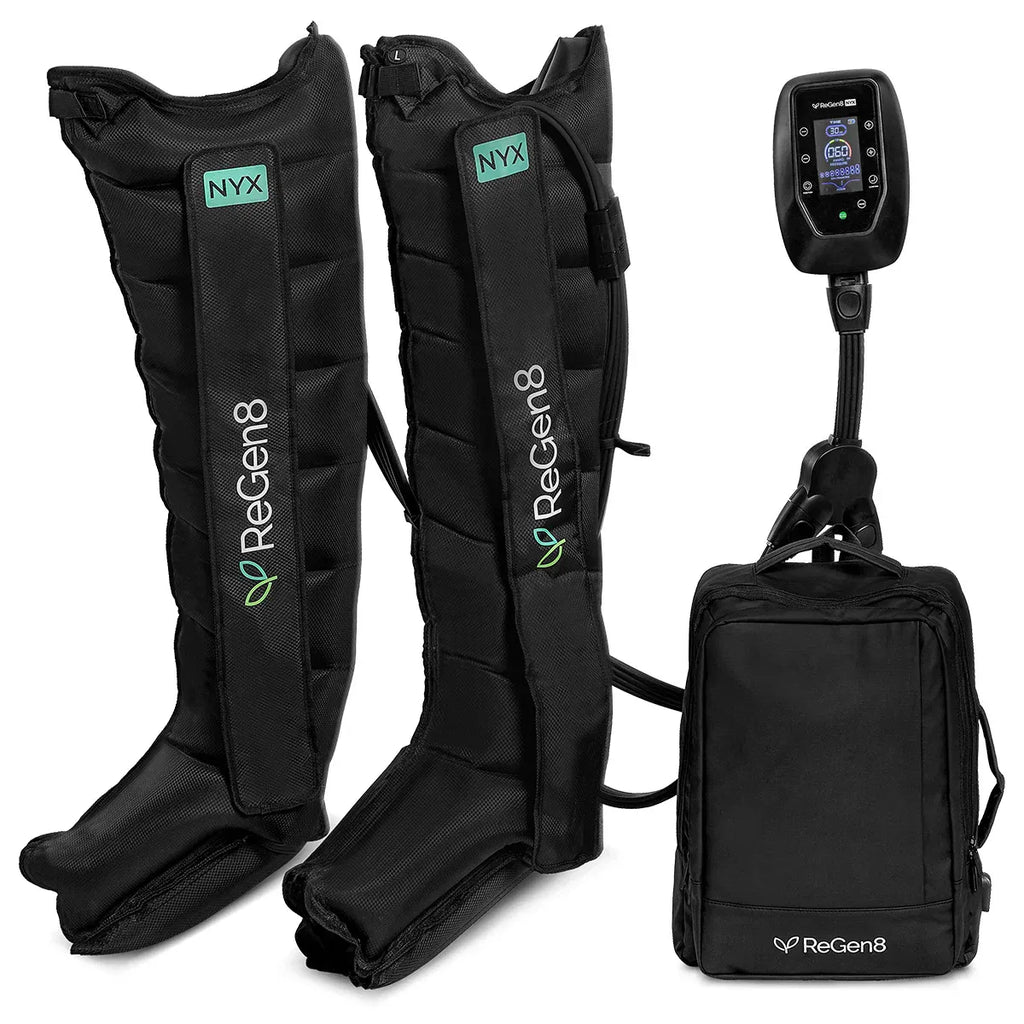 ReGen8 Nyx 8-Chamber Compression Recovery Boots (Large, 175-190cm)