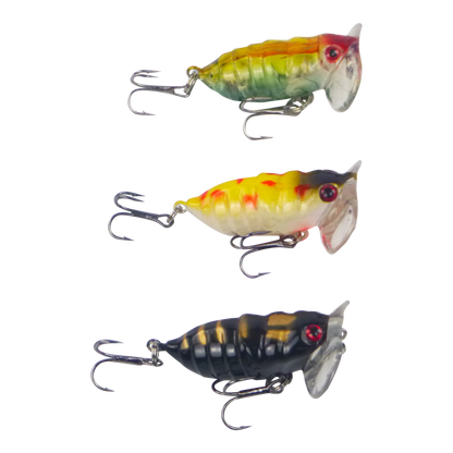 Toppu Mizzu Jitterbug, 40mm, Yellow Bug